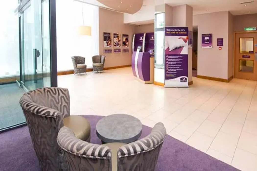 Lobby at Premier Inn London City (Old Street), LONDON