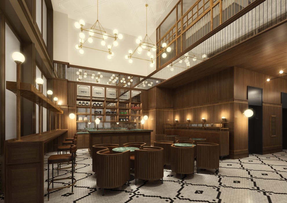 Lobby at Hotel Crescendo Seoul, SEOUL