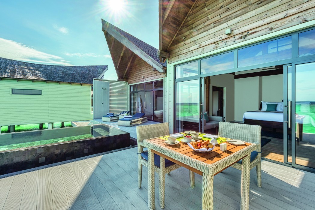 OVERWATER POOL VILLA LAGOON-Transfer Included Seaplane