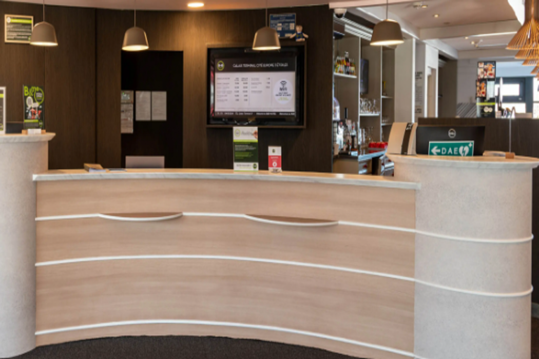 Lobby at B&B Hotel Calais Terminal City of Europe 3, COQUELLES