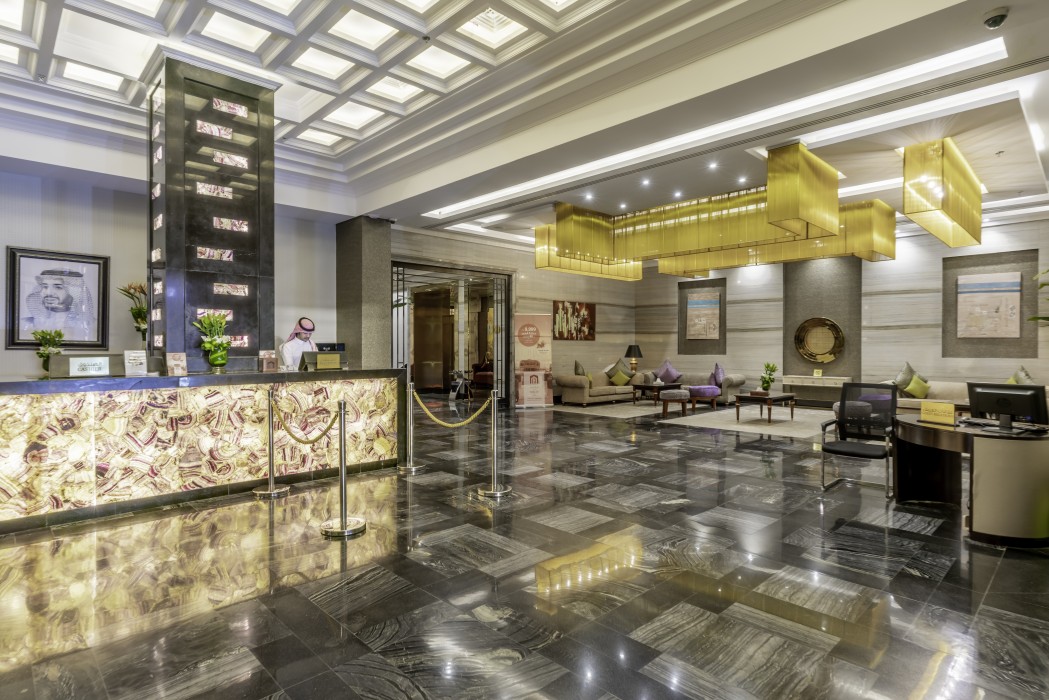 Lobby at Makeen Home, RIYADH