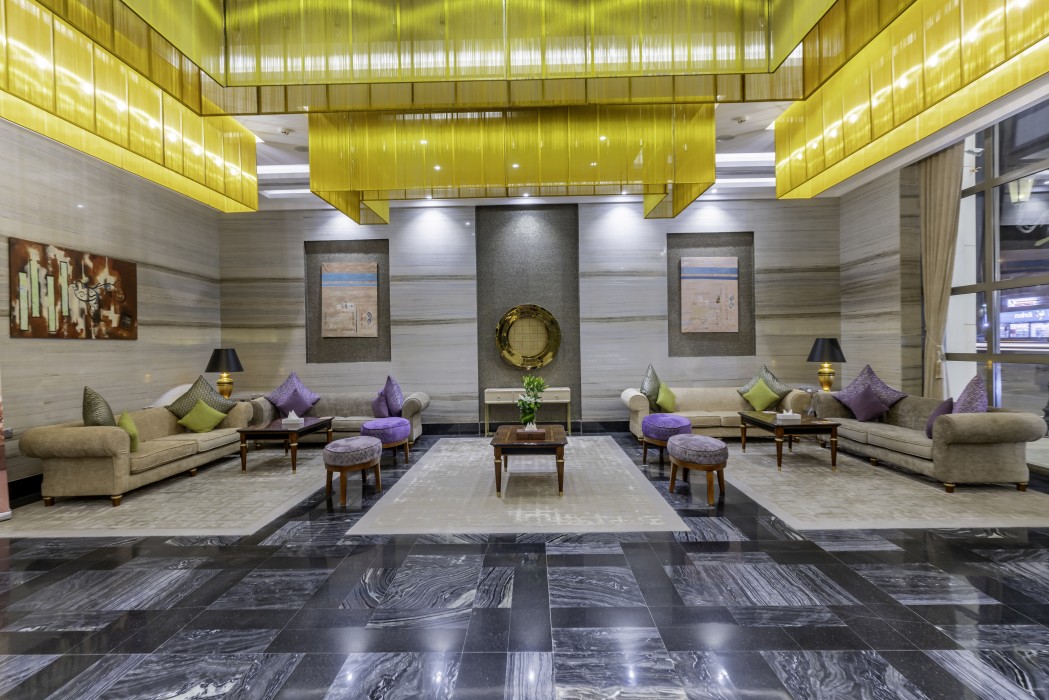 Lobby at Makeen Home, RIYADH