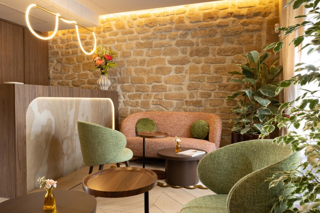 Lobby at Hotel Theoreme, PARIS