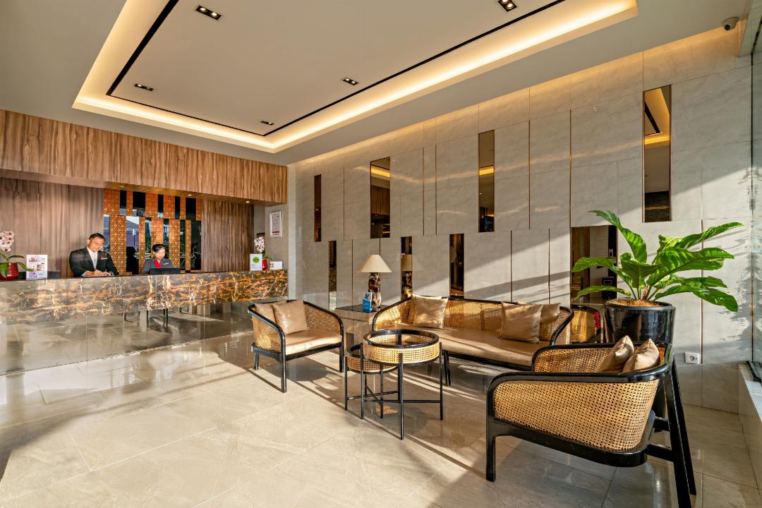 Lobby at Grand Zuri Duri, Mandau