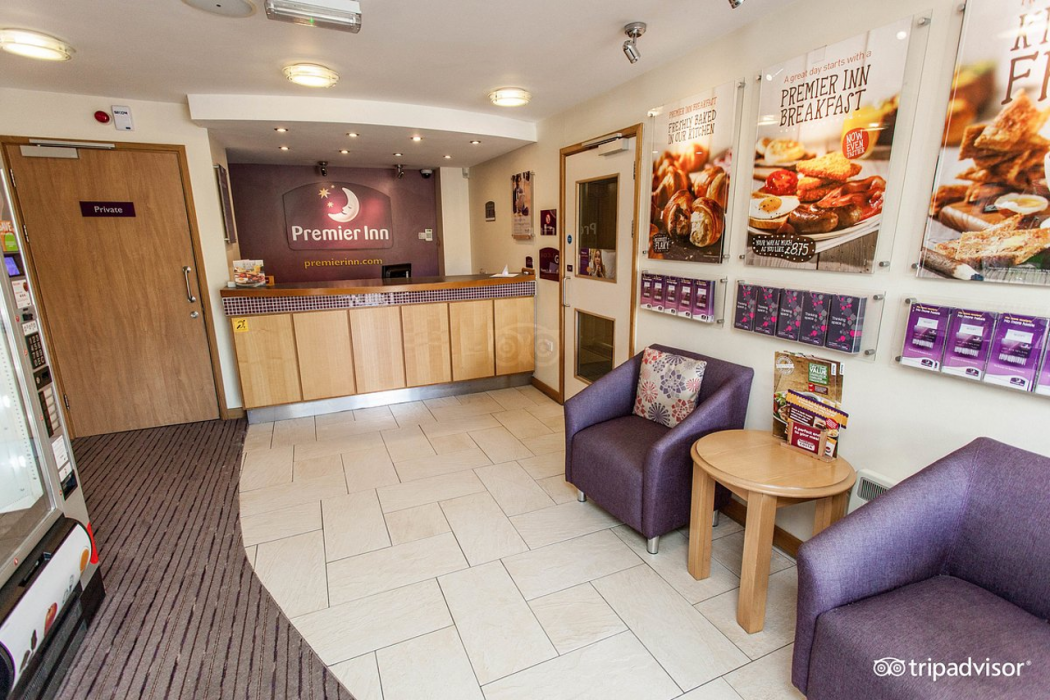 Lobby at Premier Inn Aberdare, ABERDARE