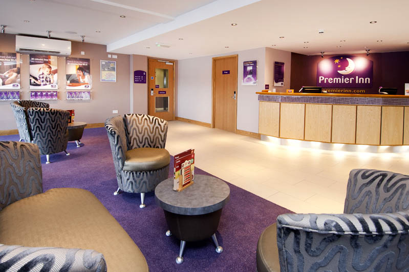 Lobby at Premier Inn Barry Island (Cardiff Airport), Barry