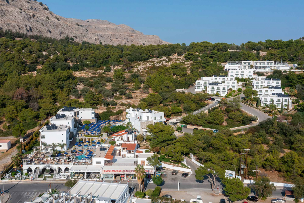 Pefkos Beach in Pefkos