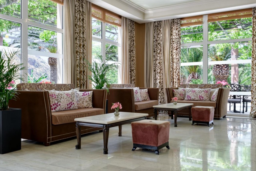 Lobby at Aphrodite Hotel, Lesbos
