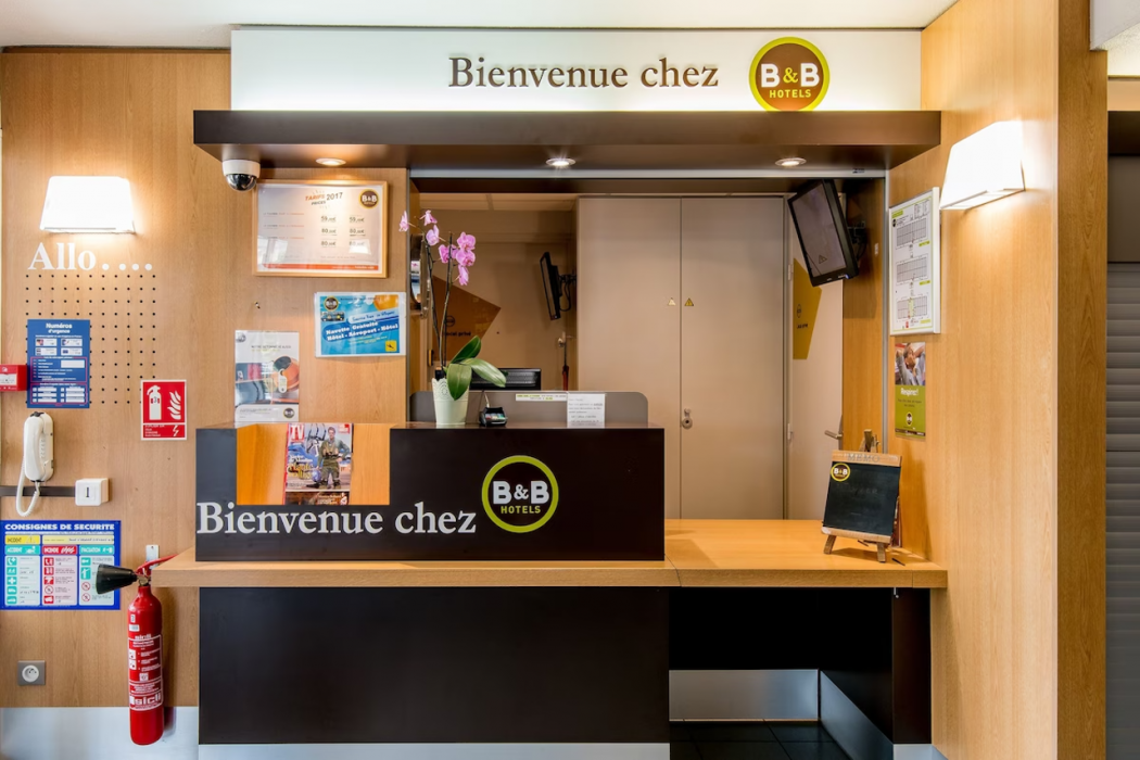 Lobby at B&B Hotel Bordeaux Merignac Hotel De Ville, MERIGNAC