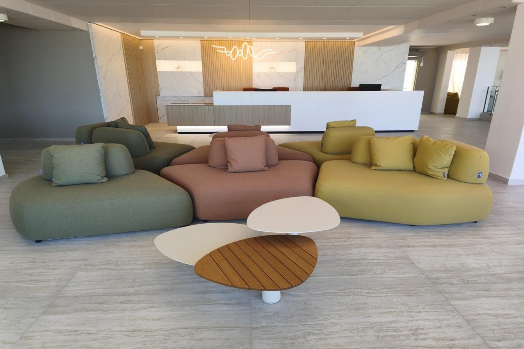 Lobby at KOS Palace, Tingaki