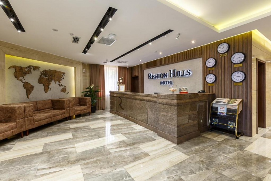 Lobby at Renion Hills Hotel, ALMATY