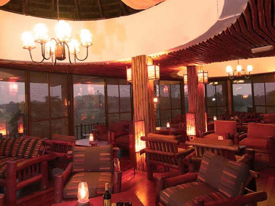 Lobby at Salt Lick Safari Lodge, TAITA HILLS