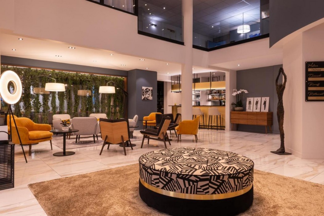 Lobby at Hotel L Amiraute, BREST - FR