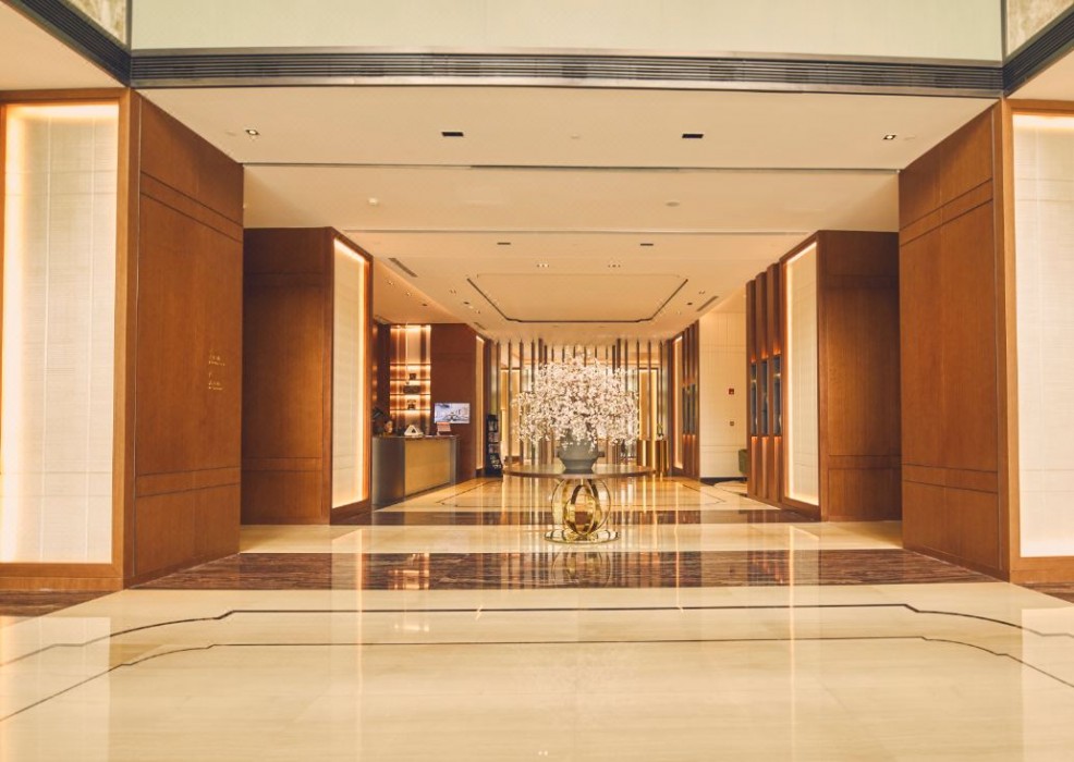 Lobby at Ljz Supreme Tower Hotel, SHANGHAI