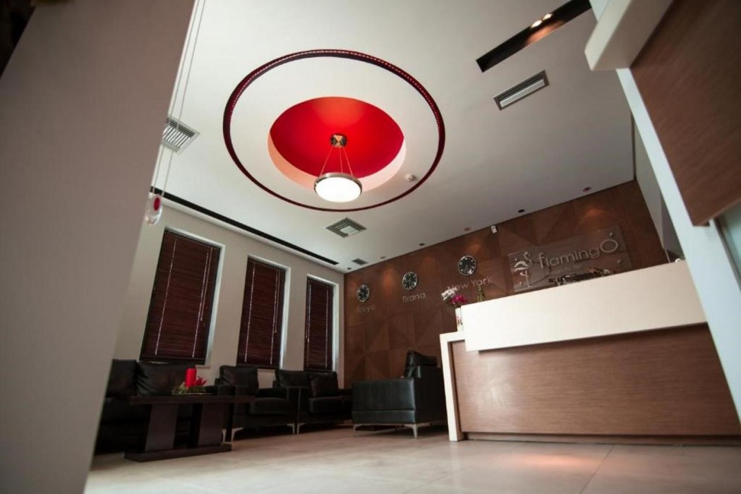 Lobby at Hotel Flamingo, KORCE