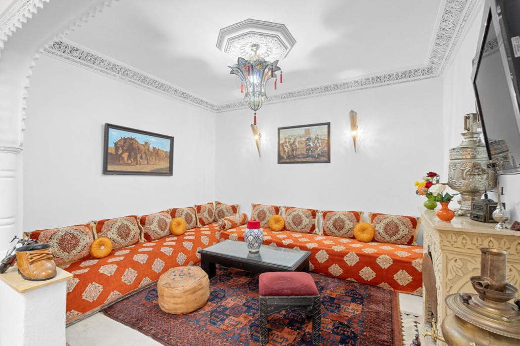 Lobby at Riad Marwa, MARRAKECH