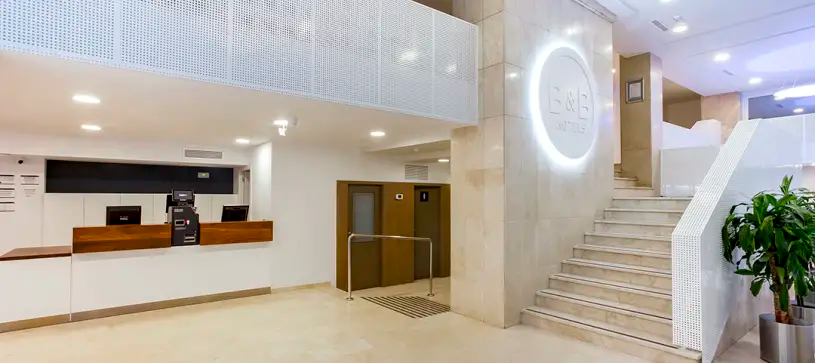 Lobby at B&B HOTEL Cartagena Cartagonova, CARTAGENA (SPAIN)