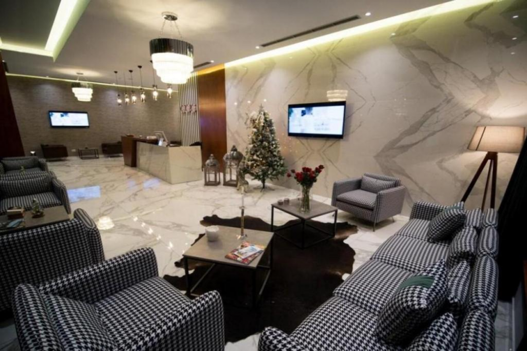 Lobby at Light Hotel, Kashar
