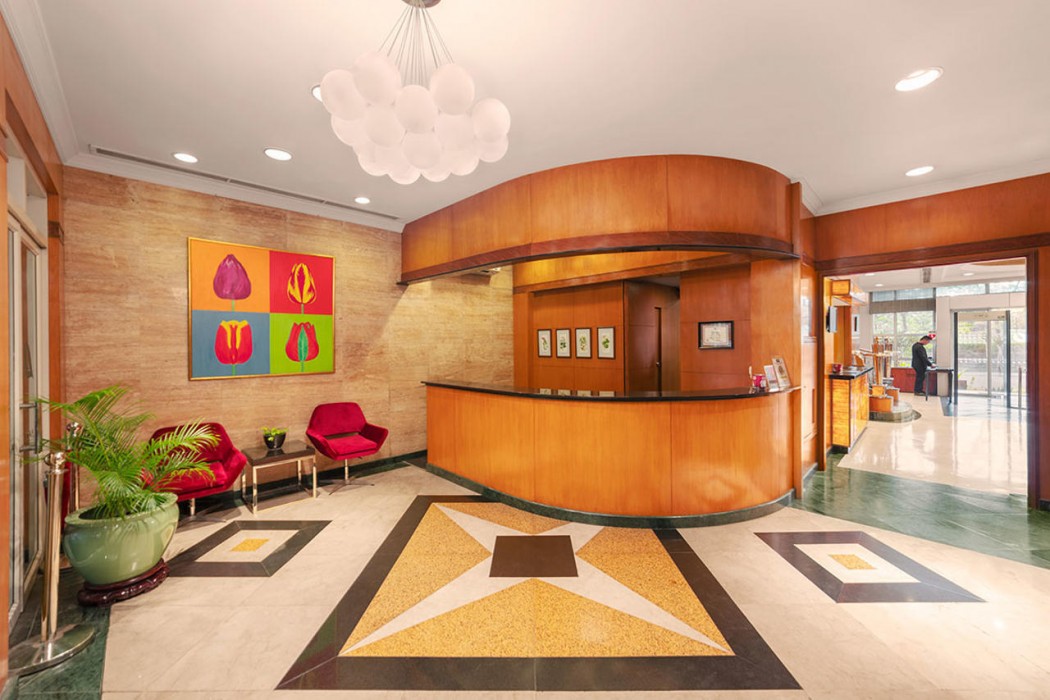 Lobby at The Linden Suites, PASIG