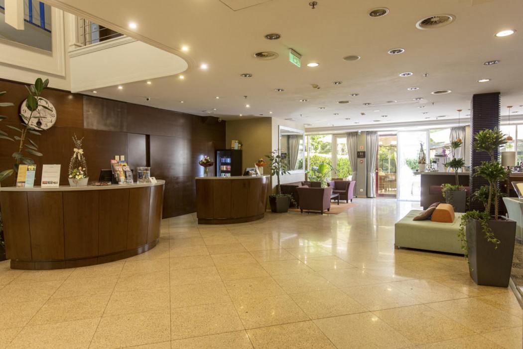 Lobby at Lions Garden Hotel, BUDAPEST