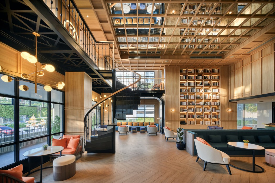 Lobby at Graph Hotels Bangkok, BANGKOK
