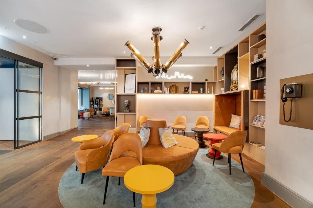 Lobby at Opera Hotel, ZURICH