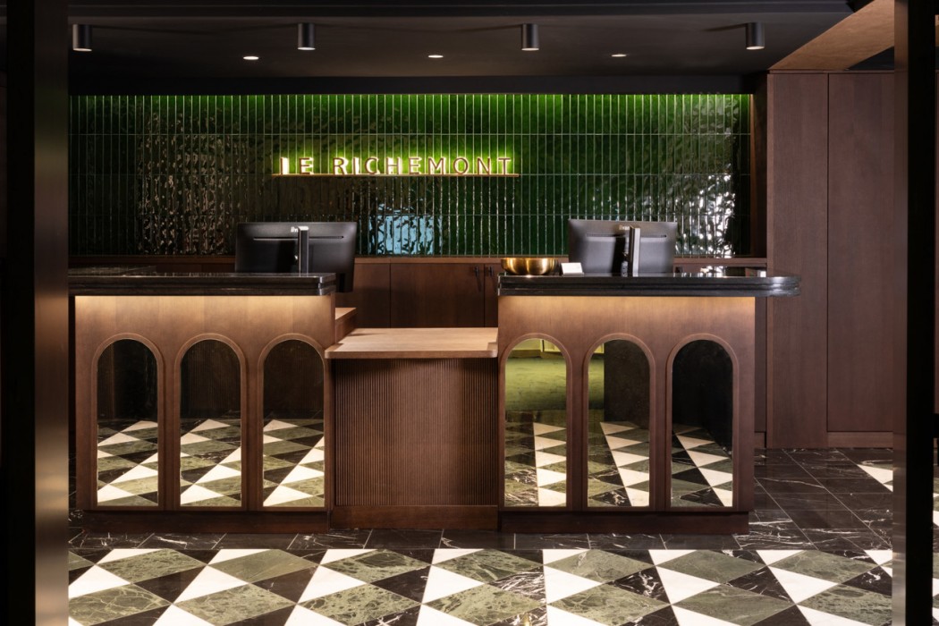 Lobby at Hotel Le Richemont, PARIS