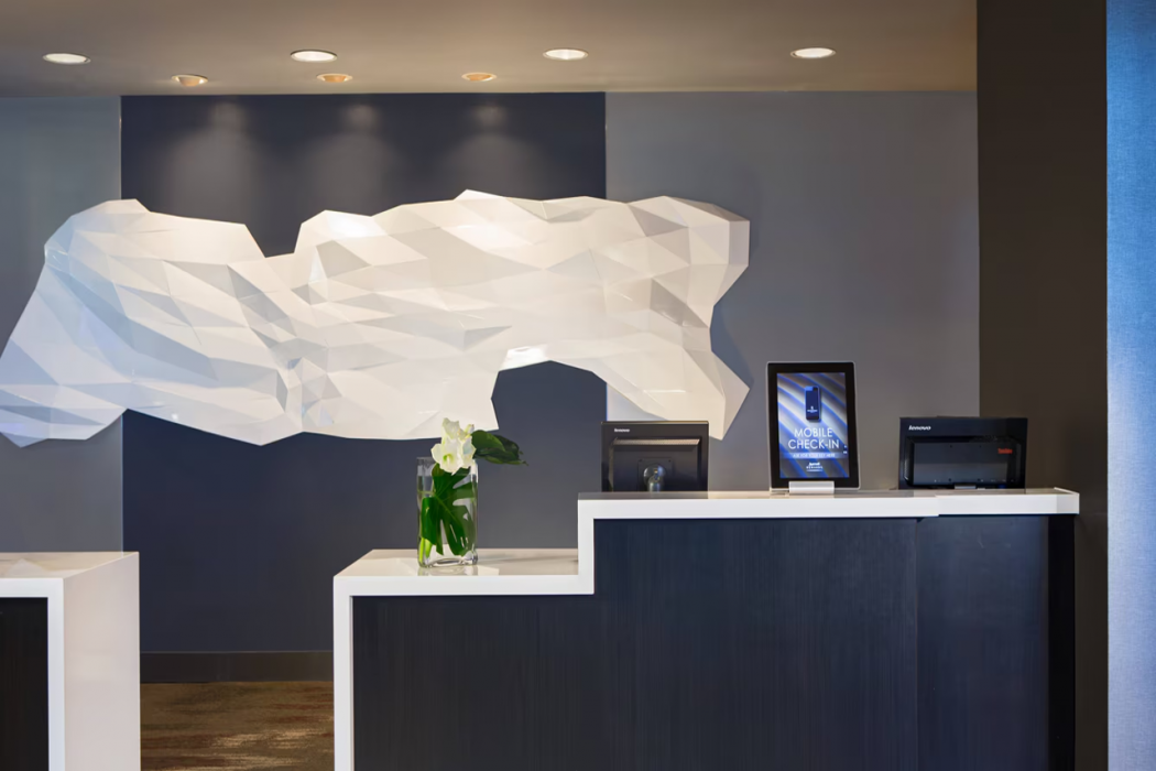 Lobby at Renaissance Chicago O'hare Suites, CHICAGO - IL