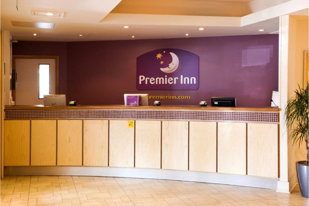 Lobby at Premier Inn London Hampstead Hotel, LONDON