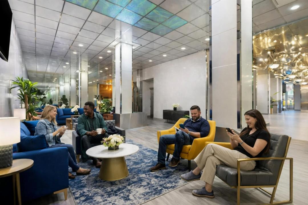 Lobby at OYO Times Square, NEW YORK - NY