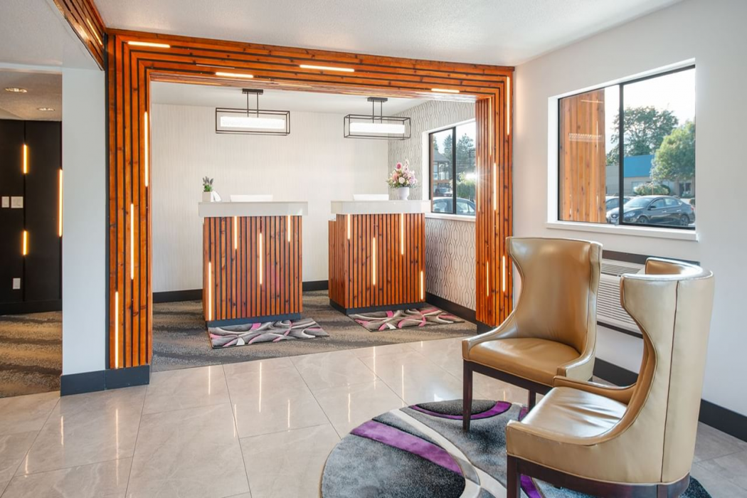 Lobby at Coast Courtenay Hotel, COURTENAY