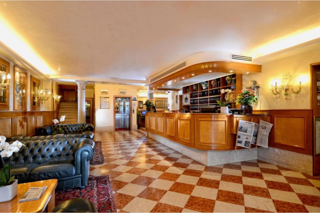 Lobby at Rialto Hotel, VENICE