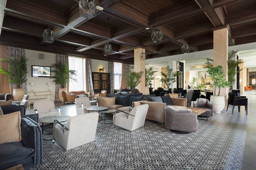 Lobby at Hotel Riu Tikida Palmeraie, MARRAKECH