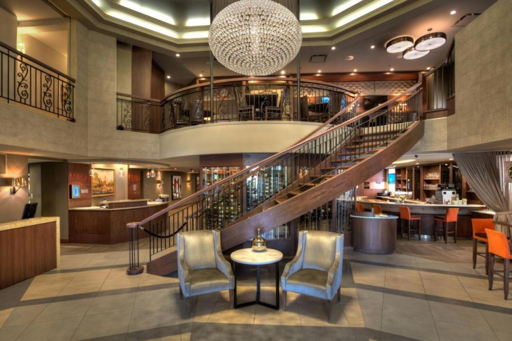 Lobby at Quebec City Marriott Downtown, QUEBEC CITY