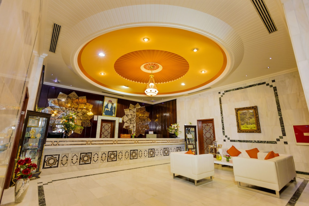 Lobby at Hamdan Plaza Hotel, SALALAH