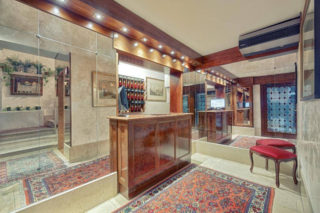 Lobby at Firenze Hotel, VENICE