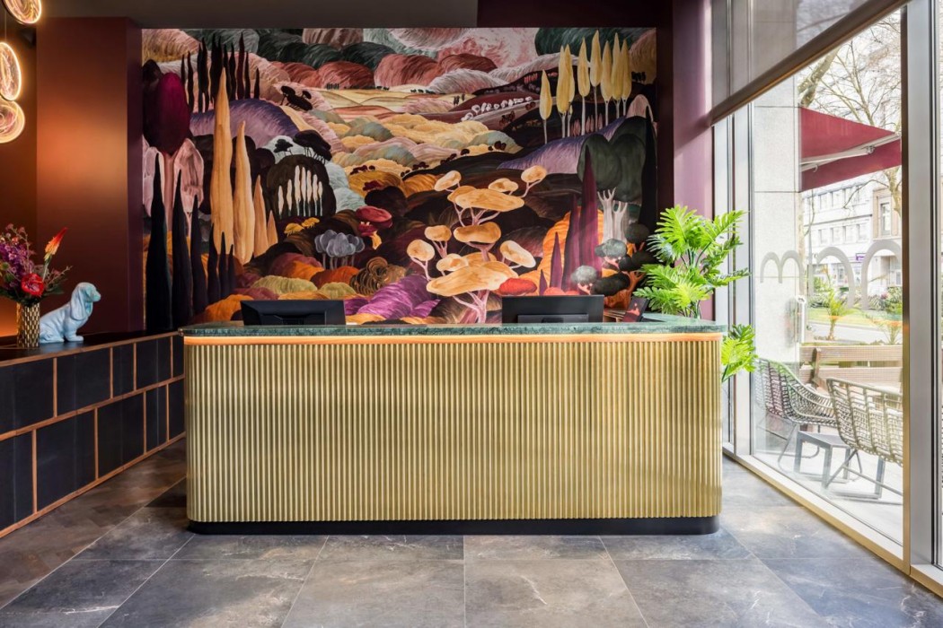Lobby at Hotel AMANO Dusseldorf, DUSSELDORF