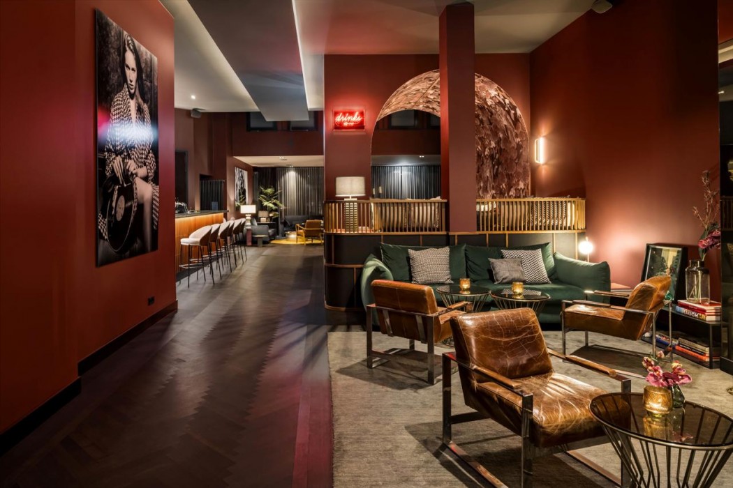 Lobby at Hotel AMANO Dusseldorf, DUSSELDORF