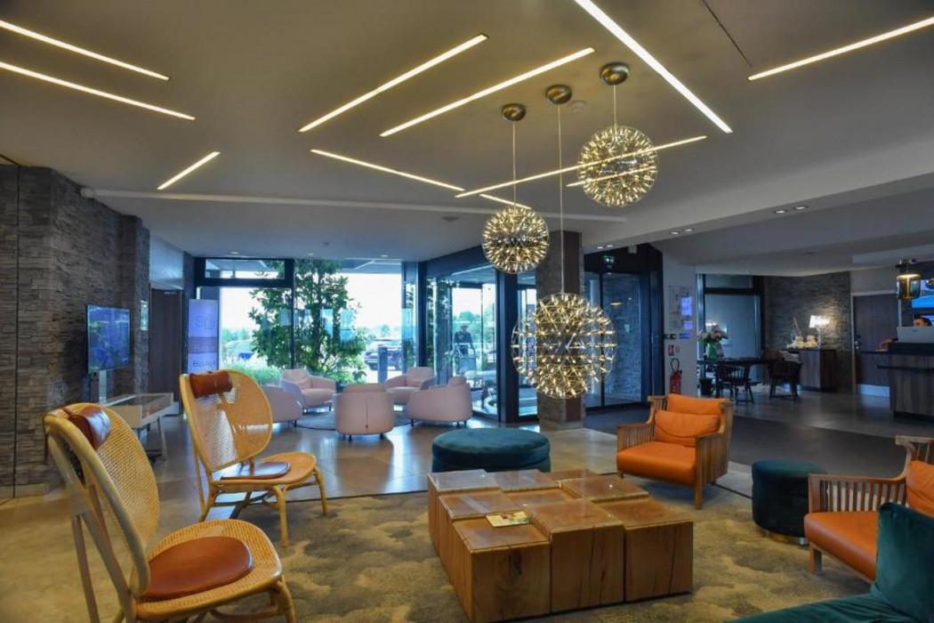 Lobby at Thalazur Cabourg, CABOURG