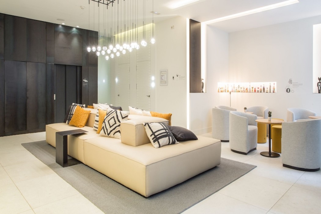 Lobby at Hotel Denit Barcelona, BARCELONA