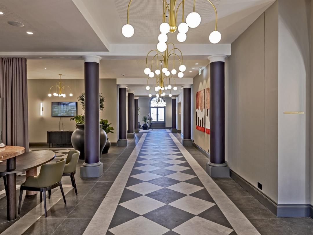 Lobby at Hotel Murren Palace, LAUTERBRUNNEN