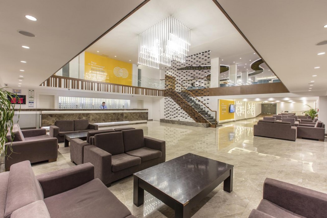 Lobby at Atlantique Holiday Club, KUSADASI