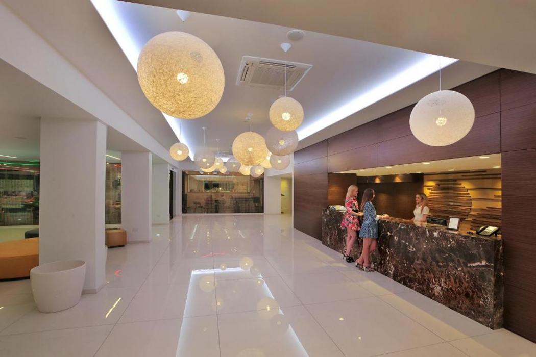 Lobby at Nelia Beach Hotel & Spa, AYIA NAPA