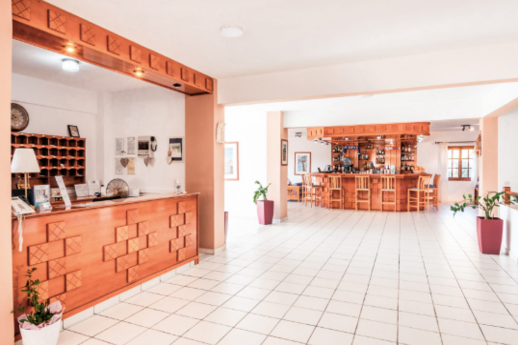 Lobby at Casa Garden Hotel, KARPATHOS
