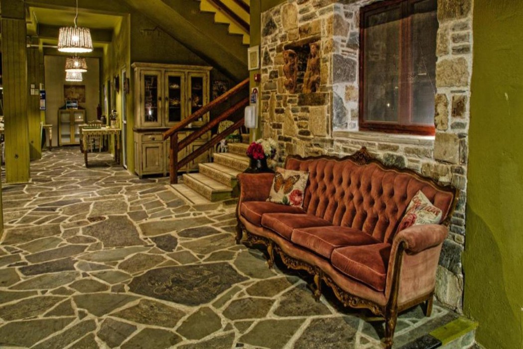 Lobby at Venus Beach Hotel, KARYSTOS