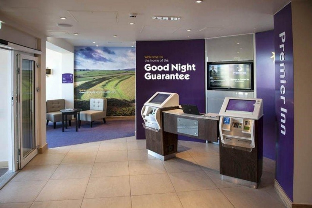 Lobby at Premier Inn Dorchester, DORCHESTER
