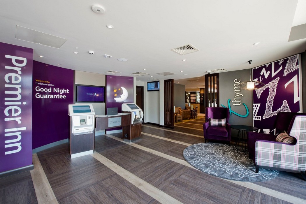 Lobby at Premier Inn Milton Keynes (Theatre District), MILTON KEYNES