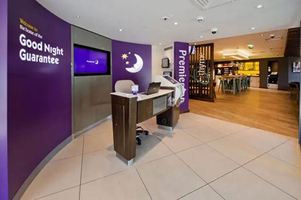 Lobby at Premier Inn Blackburn Town Centre, BLACKBURN