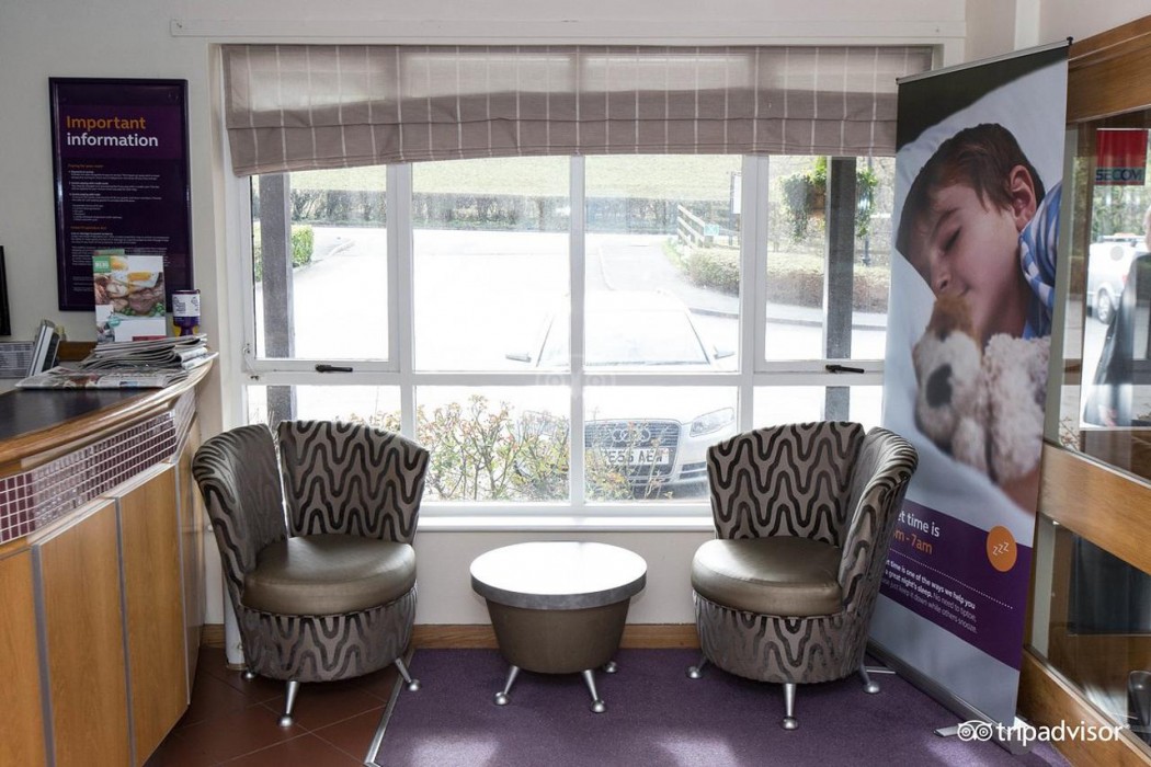 Lobby at Premier Inn Llandudno (Glan Conwy), COLWYN BAY
