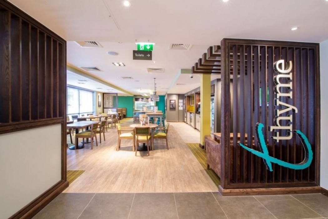 Lobby at Premier Inn Hitchin Town Centre, Hitchin